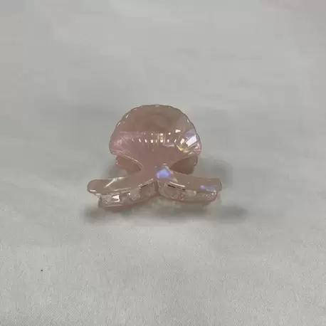 Parlak Deniz Kabuğu Saç Tokası - PEMBE