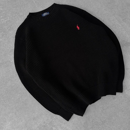 A Kalite PL Triko Sweatshirt - Siyah