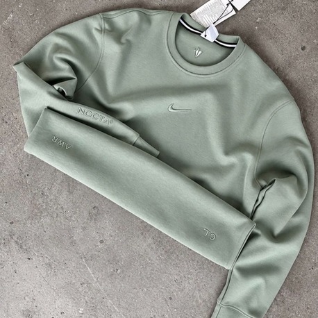 NK Double Face Kumaş Sweatshrit- Yeşil