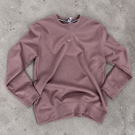 NK Double Face Kumaş Sweatshrit - Pudra