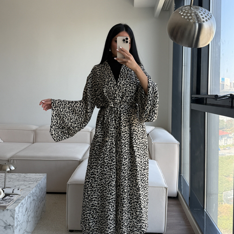 İoek saten kimono takım 