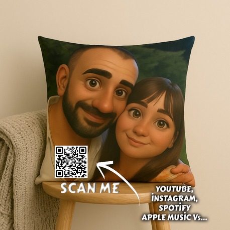 Kişiselleştirilmiş Yastık Kılıfı (Pixar)