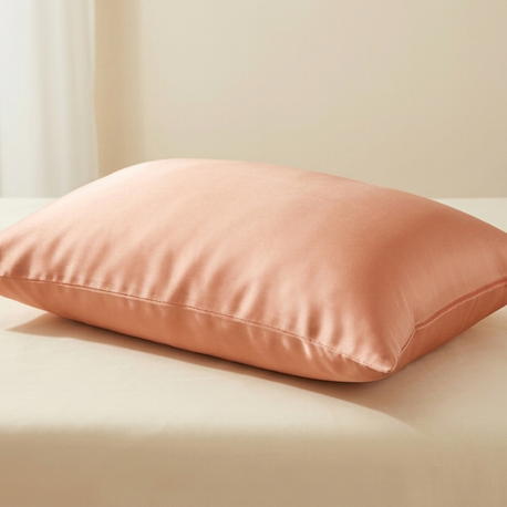 %100 Mulberry İpek Yastık Kılıfı, Somon