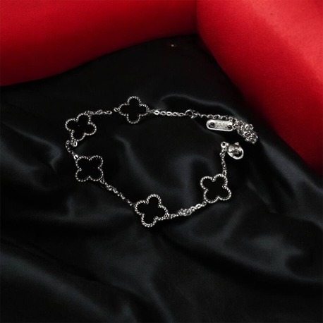 Van Cleef Bracelet - Black & Silver