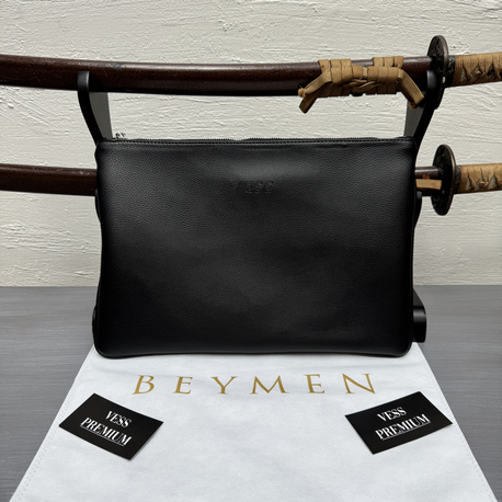 Vess Macbook Hand Bag - Black