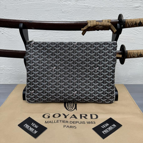 Goyard Senat GM Macbook Bag - Gray