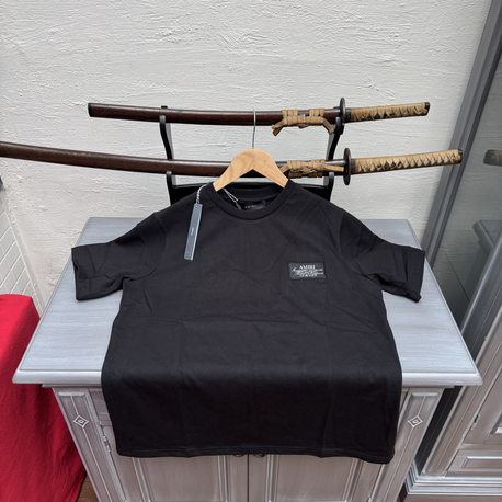Amiri Signature Script Graphic TShirt - Black
