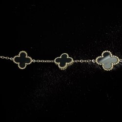 Van Cleef Bracelet - Black & Gold