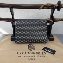 Goyard Clutch Bag - Black