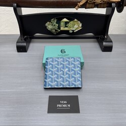 Goyard Wallet - Dark Blue