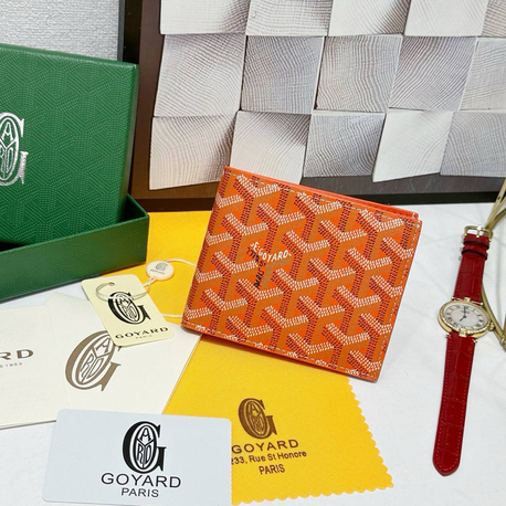 Imported | Ithal Goyard Wallet - Orange