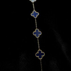 Van Cleef Bracelet - Blue & Gold