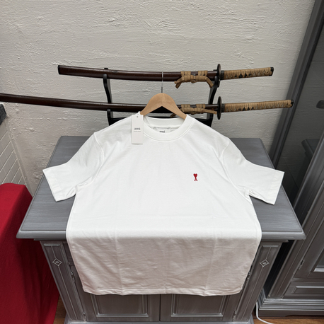 Ami Paris Essentials Tshirt - White