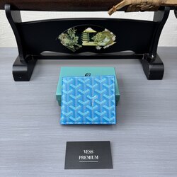 Goyard Wallet - Blue