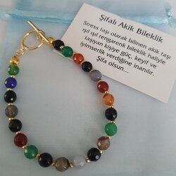 Şifalı Akik Bileklik 