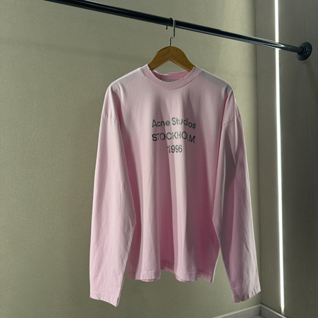 Acne Studios Premium Long Sleeve  (Şeker Pembe)