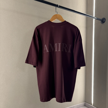 Amiri Premium Tişört (Bordo)