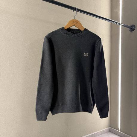 Dolce Gabbana Premium Kaşmir Yün İthal Triko (Gri)