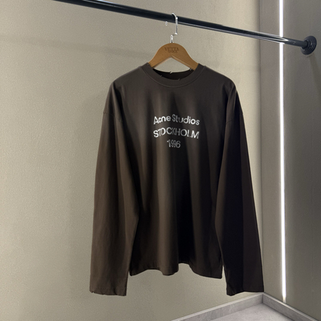 Acne Studios Premium Long Sleeve Kahve