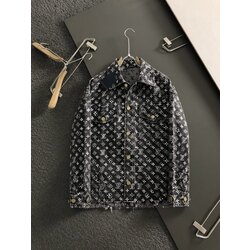 Taşlı Logo Detaylı Denim Ceket