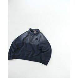 Eskitmeli yıkanmış kalın kumaş Oversize sweat-shirt