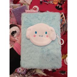 cüzdanlı peluş defter 