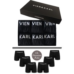 VIEN&KARL Premium Kutuda 6'lı Siyah Set
