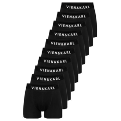 VIEN&KARL 10'lu Siyah Boxer Set