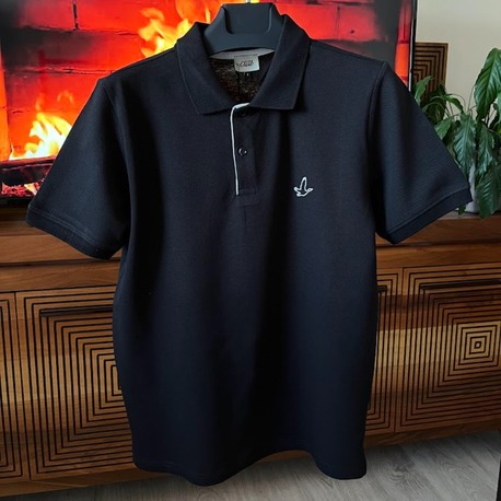 BYMN Siyah Polo Yaka