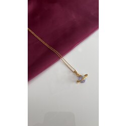 Çelik gold kolye