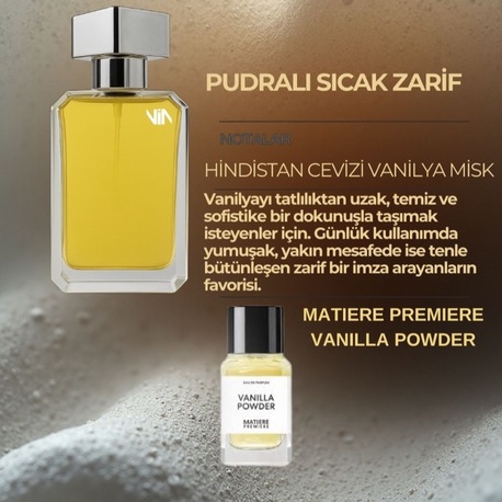 MATİERE PREMİERE VANİLLA POWDER UNISEKS DUPE