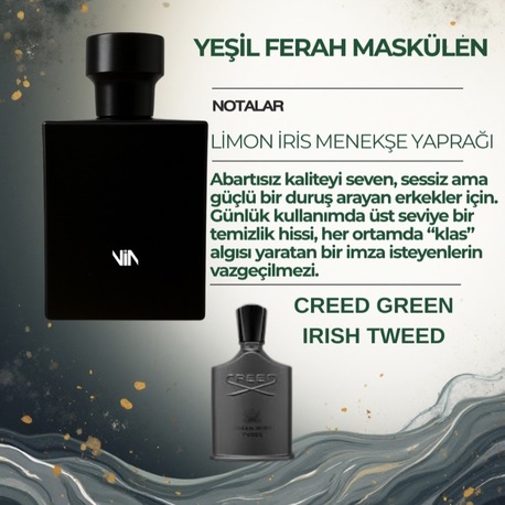 CREED GREEN IRISH TWEED DUPE