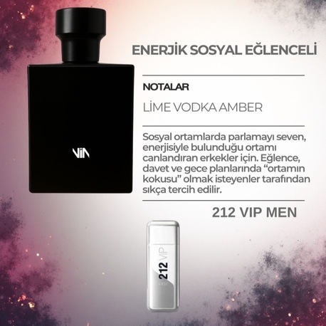 VAROLINA HERRERA 212 VIP MEN DUPE
