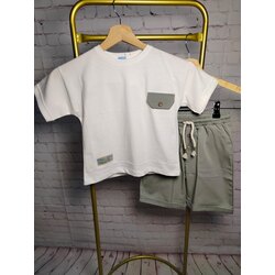 Haki Şortlu Takım