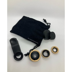 Üçlü Telefon Lens Seti