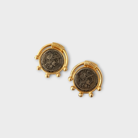 Vintage Roma Askeri Figurlu Kupe