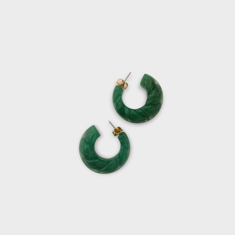 Vintage Yesil Halka Kupeler