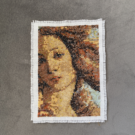 Venüs Sandro Botticelli Kanaviçe tablo 