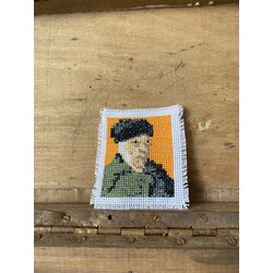 Van Gogh Kesik Kulak Mini Kanaviçe