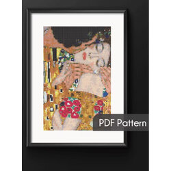 Mini Gustav Klimt öpücük 13x19 cm the kiss
