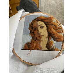 Venüs Botticelli kanaviçe deseni 23x18 cm pattern