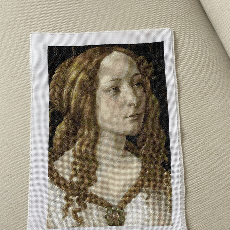 Venüs Sandro Botticelli kanaviçe tablo