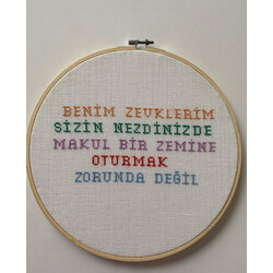 Gibi replik kanaviçe (Benim zevklerim…)
