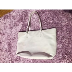 Stradivarius Beyaz Fermuarlı Kol Çantası 