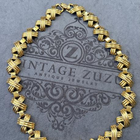 VİNTAGE gold kolye