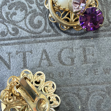 VİNTAGE VİYANA KRİSTAL KÜPE