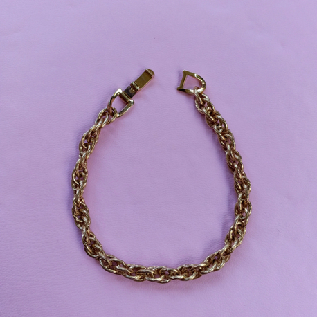 Vintage gold zincir bileklik