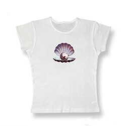single pearl - baby tee