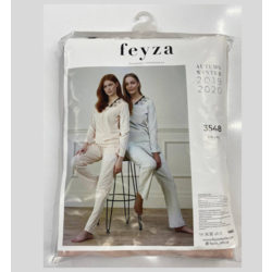 FEYZA  KIŞLIK 3548 2 PARÇA PİJAMA TAKIMI