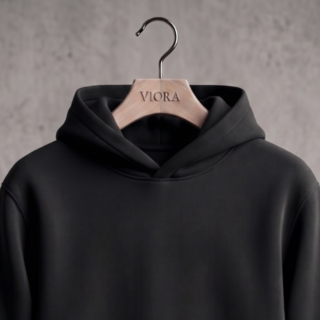 Viora Siyah Sweatshirt